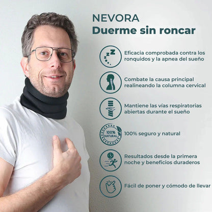 Nevora™ Duerme sin roncar con total confort